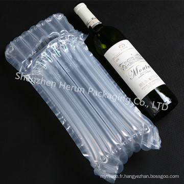PA/PE échantillon gratuit sac gonflable pour l’emballage de vin rouge